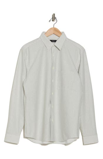 THEORY THEORY IRVING STRUCTURE BUTTON-UP SHIRT 