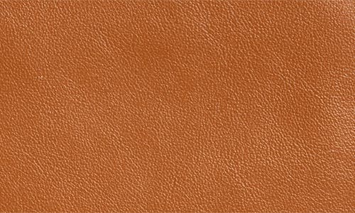 Lie Studio Lié Studio The Charlie Leather Clutch In Toffee Brown
