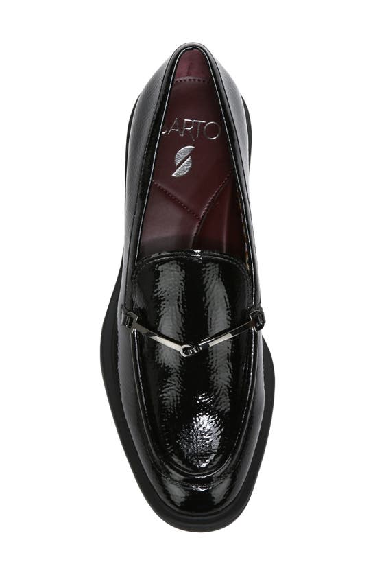 Sarto By Franco Sarto Eda 3 Slip-on Loafer In Black Patent