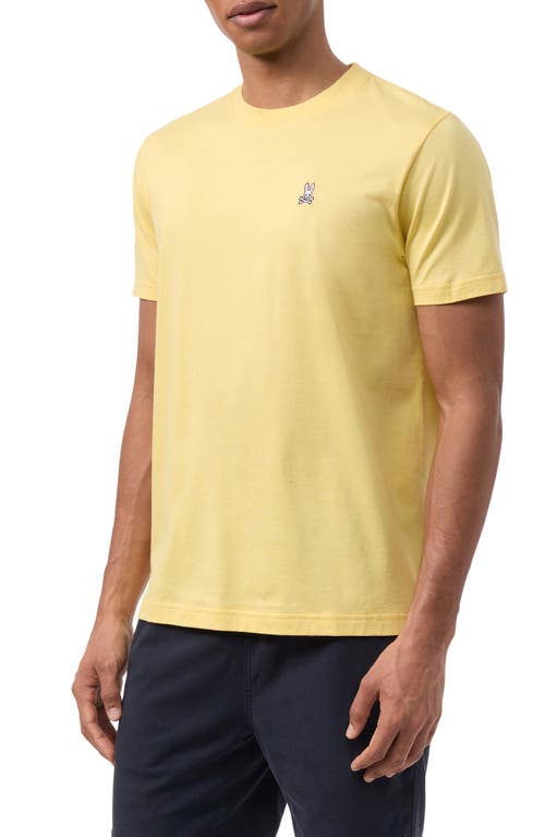 Psycho Bunny Classic Pima Cotton T-shirt In Yellow