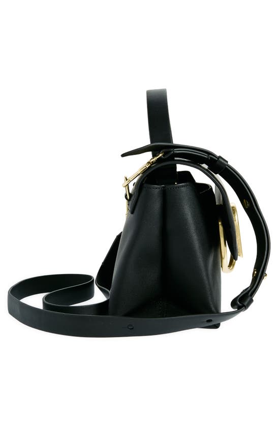 Shop Philipp Plein Alix Mini Top Handle Satchel Bag In Black-brass