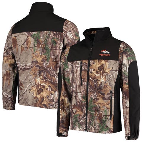 Men's Dunbrooke Realtree Camo Chicago Bears Circle Sportsman Waterproof Packable Full-Zip Jacket Size: Small