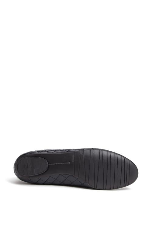 Vaneli 'serene' Flat In Navy Nappa/patent