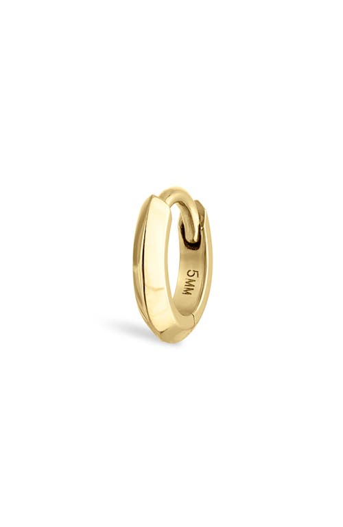 Maria Tash Vertex Single Hoop Earring in Gold at Nordstrom