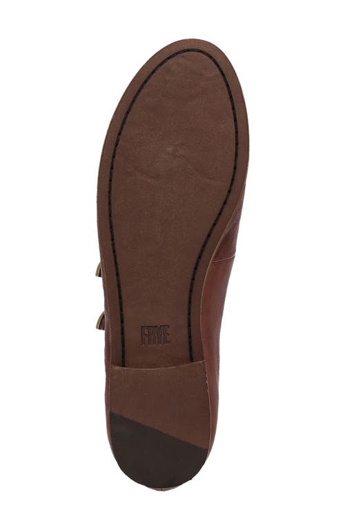 Frye Carson Mary Jane Flat In Spice