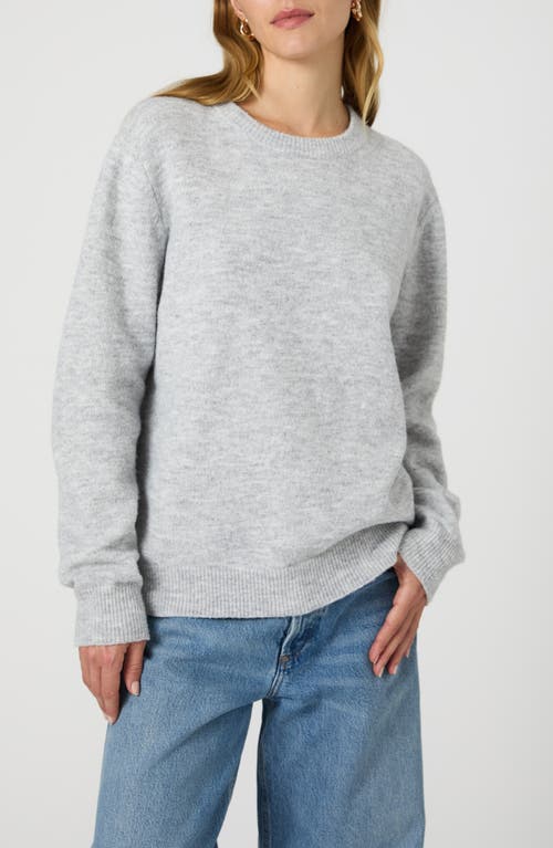 Shop French Connection Kesia Crewneck Sweater In Light Grey