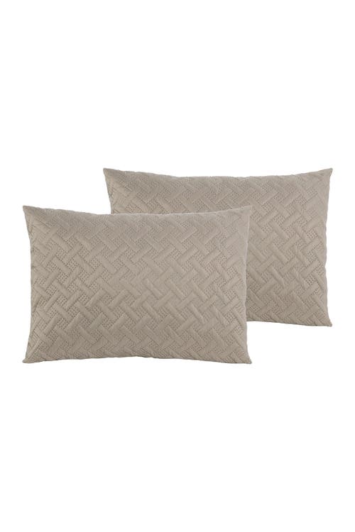 Vcny Home Nina Embossed Comforter Set In Taupe