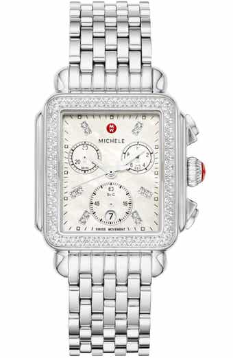 Michele deco 2025 watch nordstrom