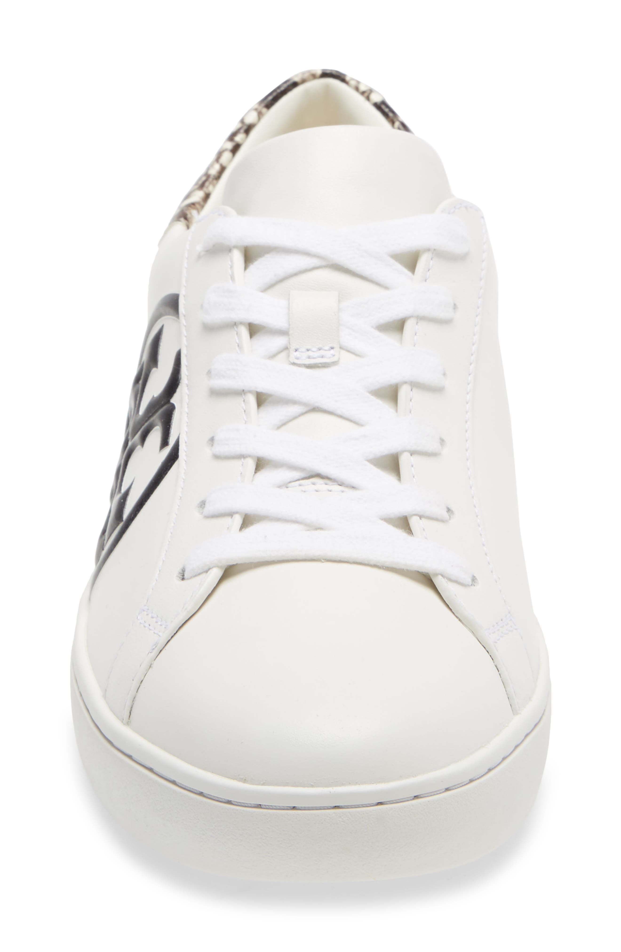 tory burch leigh t logo sneaker