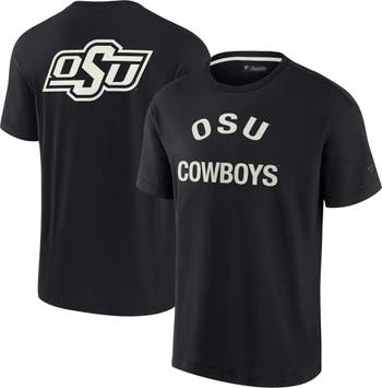 Fanatics Signature Unisex Fanatics Signature Black Oklahoma State Cowboys  Super Soft Short Sleeve T-Shirt | Nordstrom