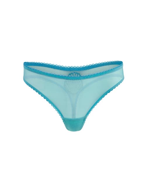 Shop Adore Me Alyshia Thong Panties In Novelty Blue