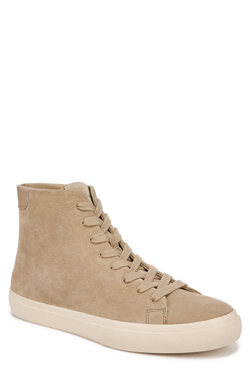 Vince Fulton High Top Sneaker In Sand Trail