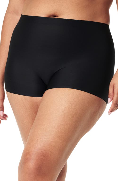 Shop Spanx ® Sheer Control Shaping Boyshorts In Very Black