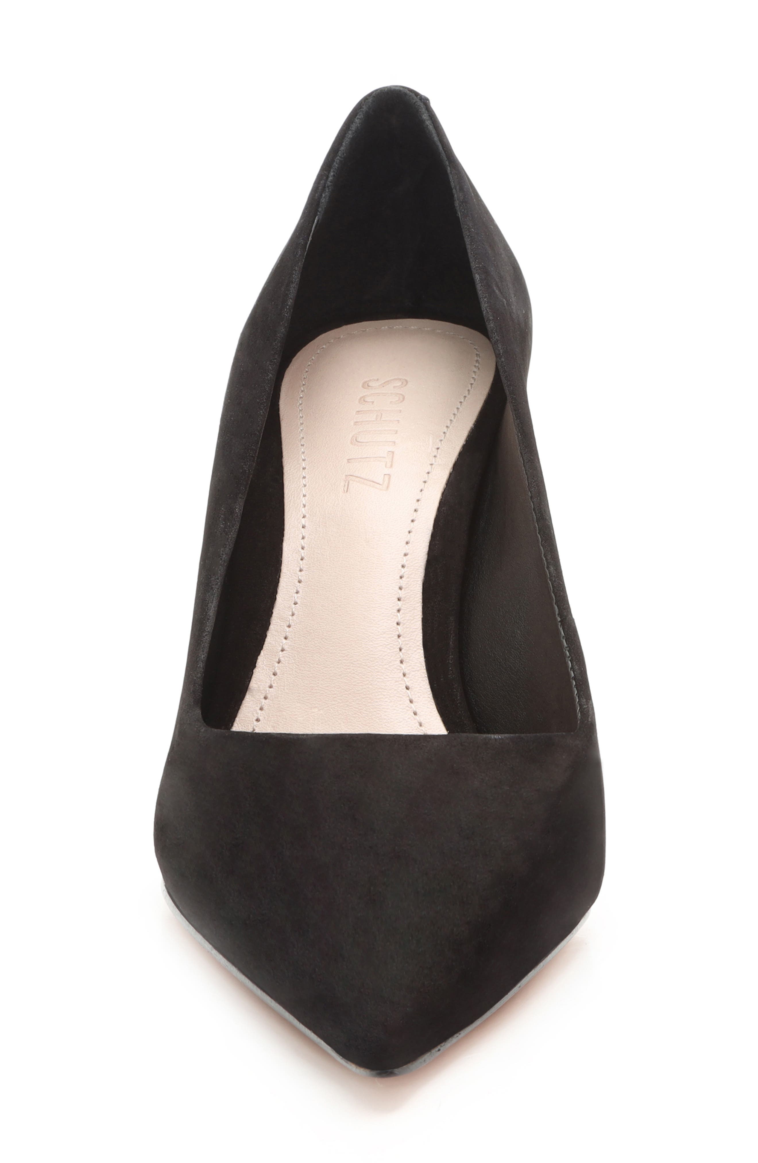 schutz lou pointed toe pump