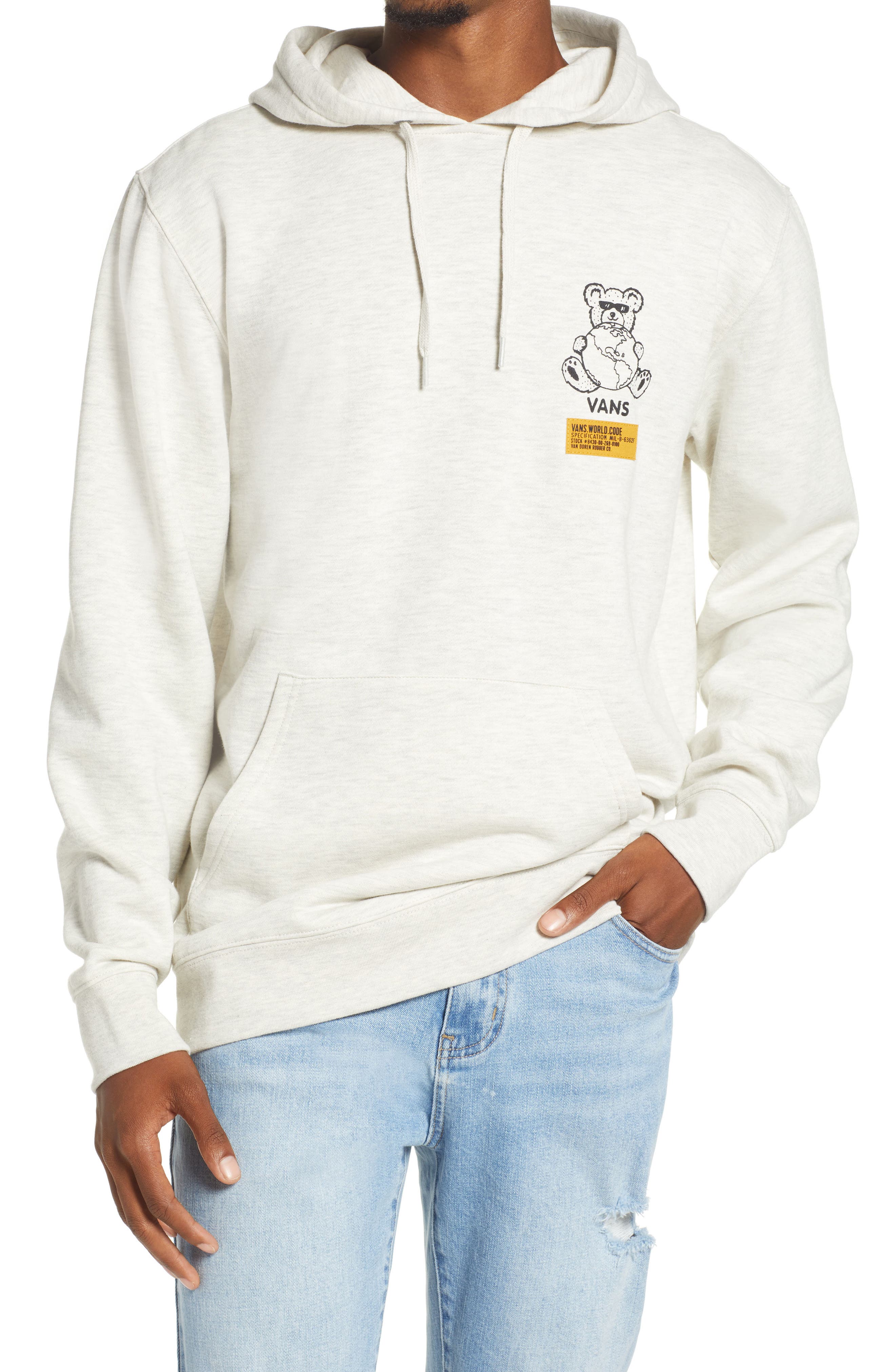 white vans hoodie