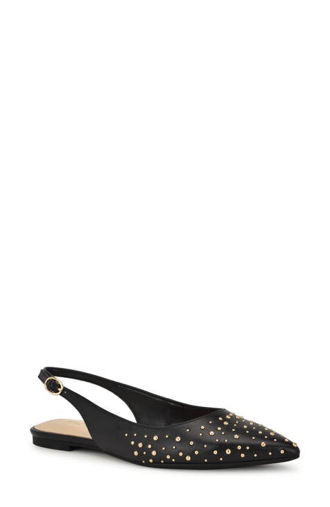 Bessa Slingback Pointed Toe Flat (Women)