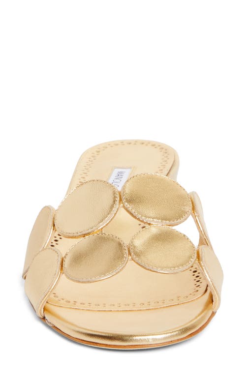 MANOLO BLAHNIK MANOLO BLAHNIK HARIBAL SLIDE SANDAL