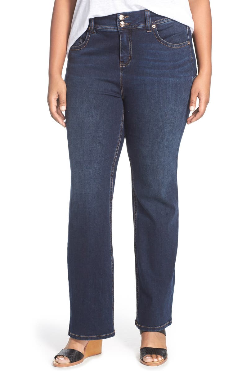 Melissa McCarthy Seven7 Stretch Bootcut Jeans (Vogue) (Plus Size ...