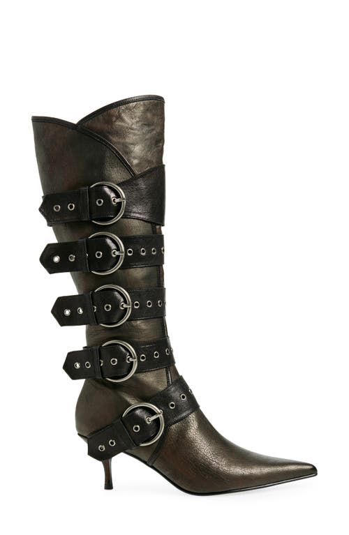 JEFFREY CAMPBELL JEFFREY CAMPBELL SEATBELT KNEE HIGH BOOT 