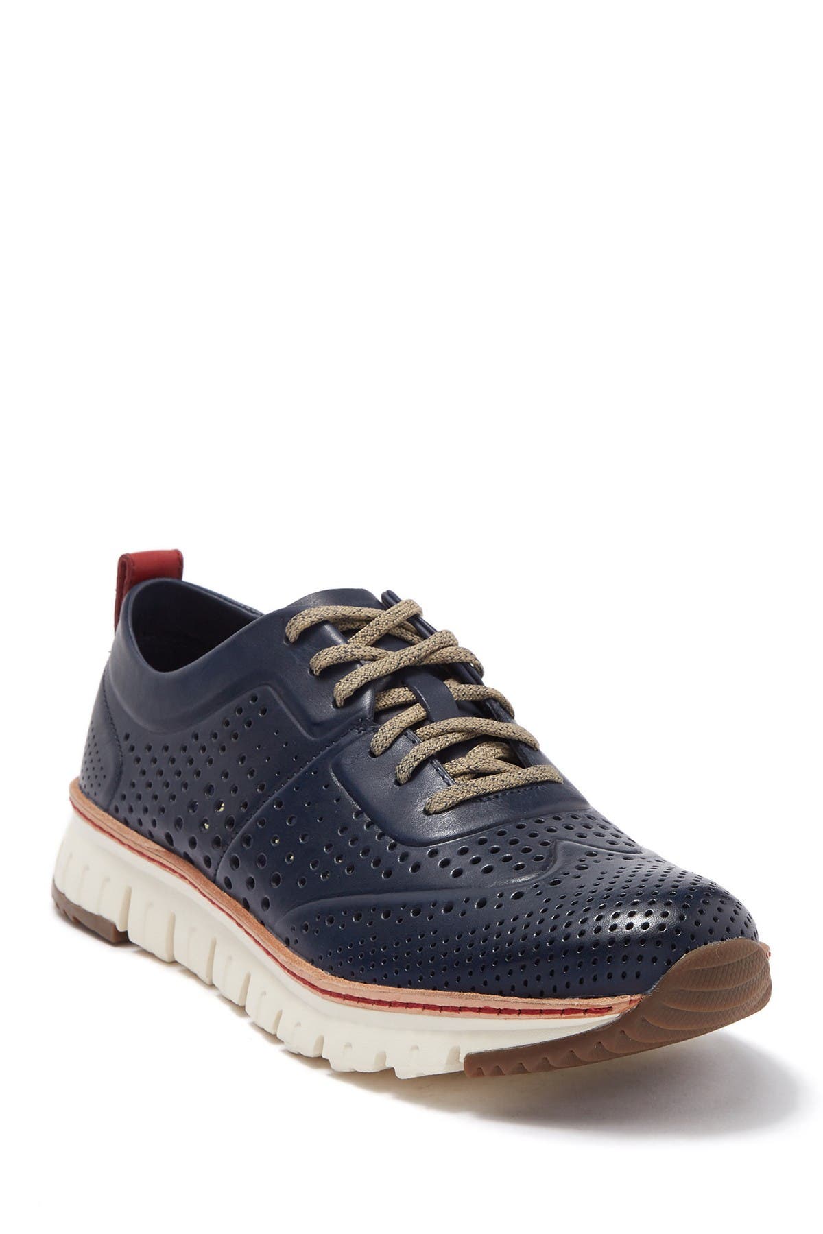cole haan men's zerogrand laser perforated sneaker