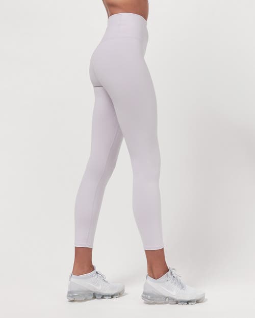 Shop Rebody Active Hybrid Cloudlux Leggings 25" High Waist In Lilac Quartz