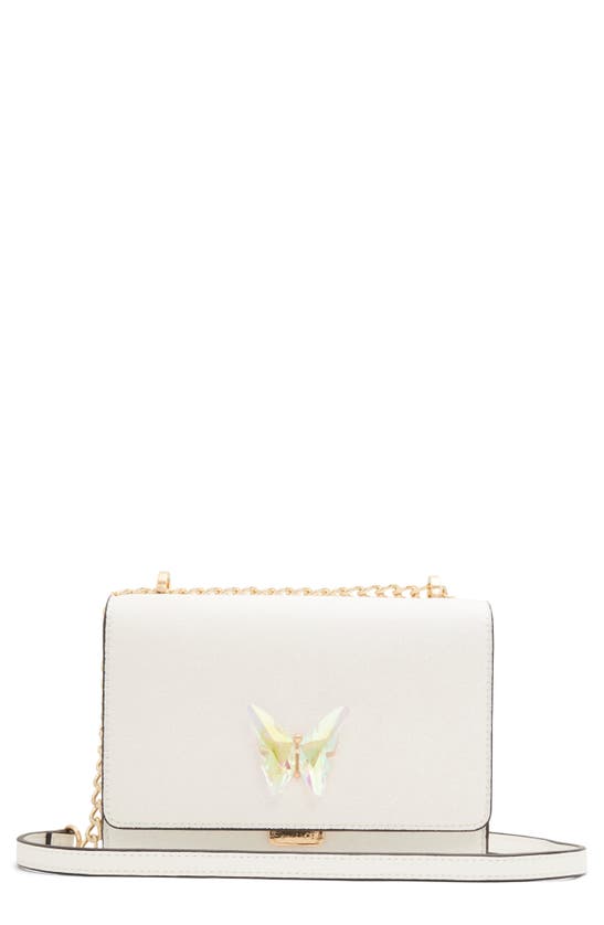 Shop Aldo Karlowaa Faux Leather Convertible Crossbody Bag In Other White