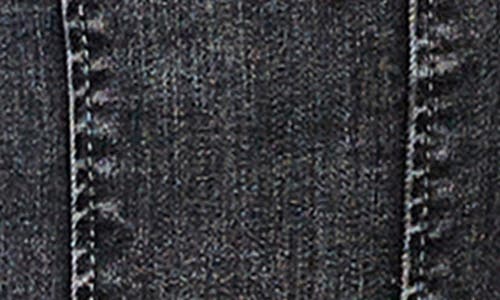 Hint Of Blu Seamed Step Hem Wide Leg Jeans In Stormy Grey