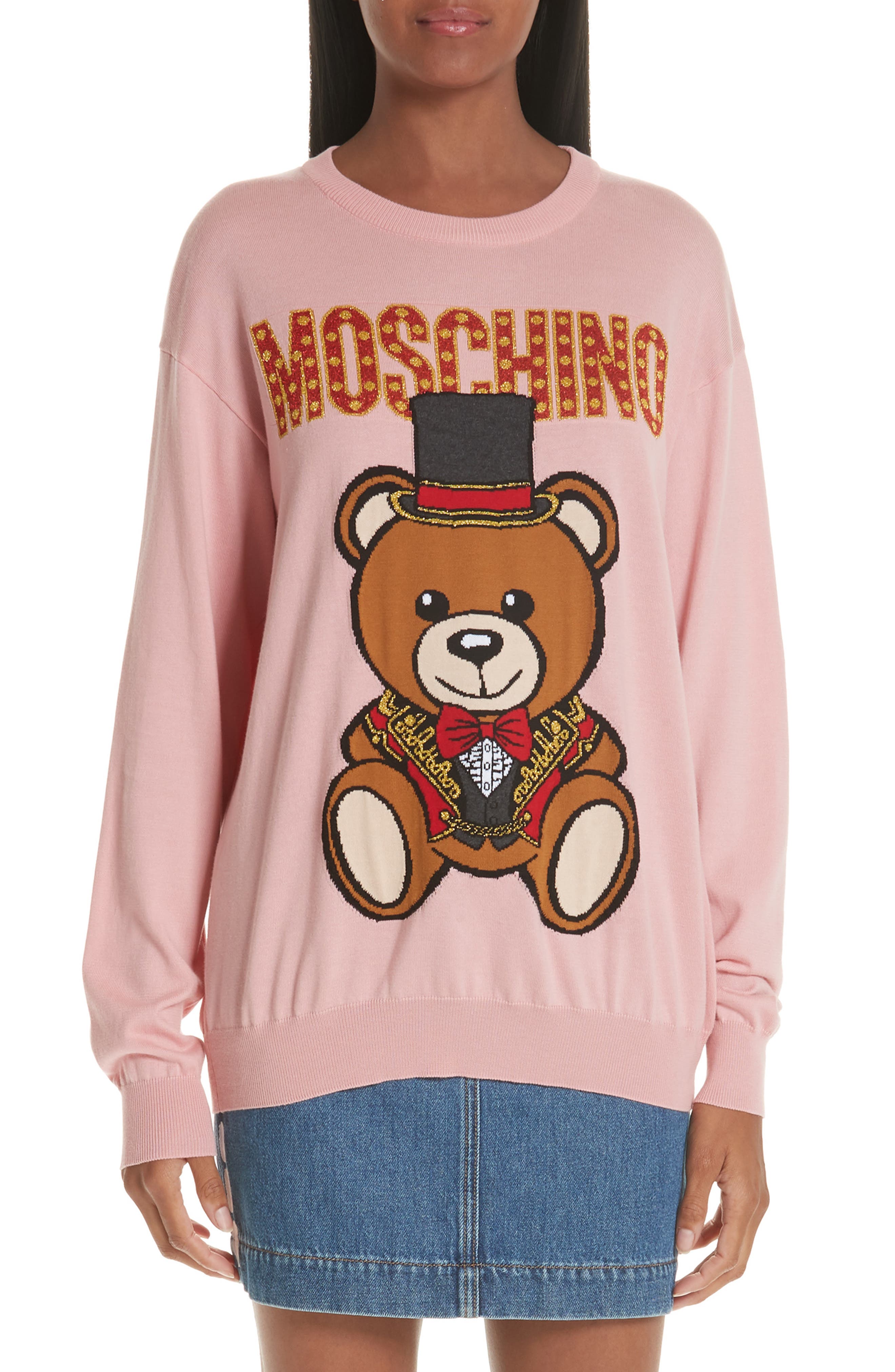 moschino circus teddy