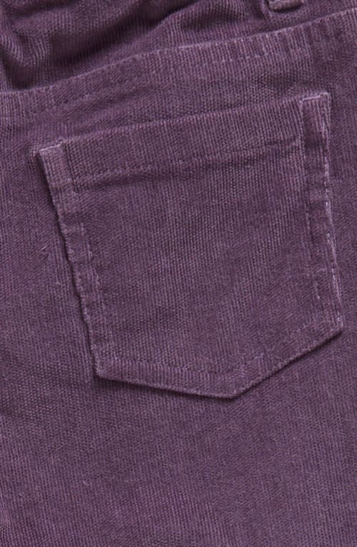 Shop Tucker + Tate Kids' Cotton Corduroy Bootcut Pants In Purple Montana