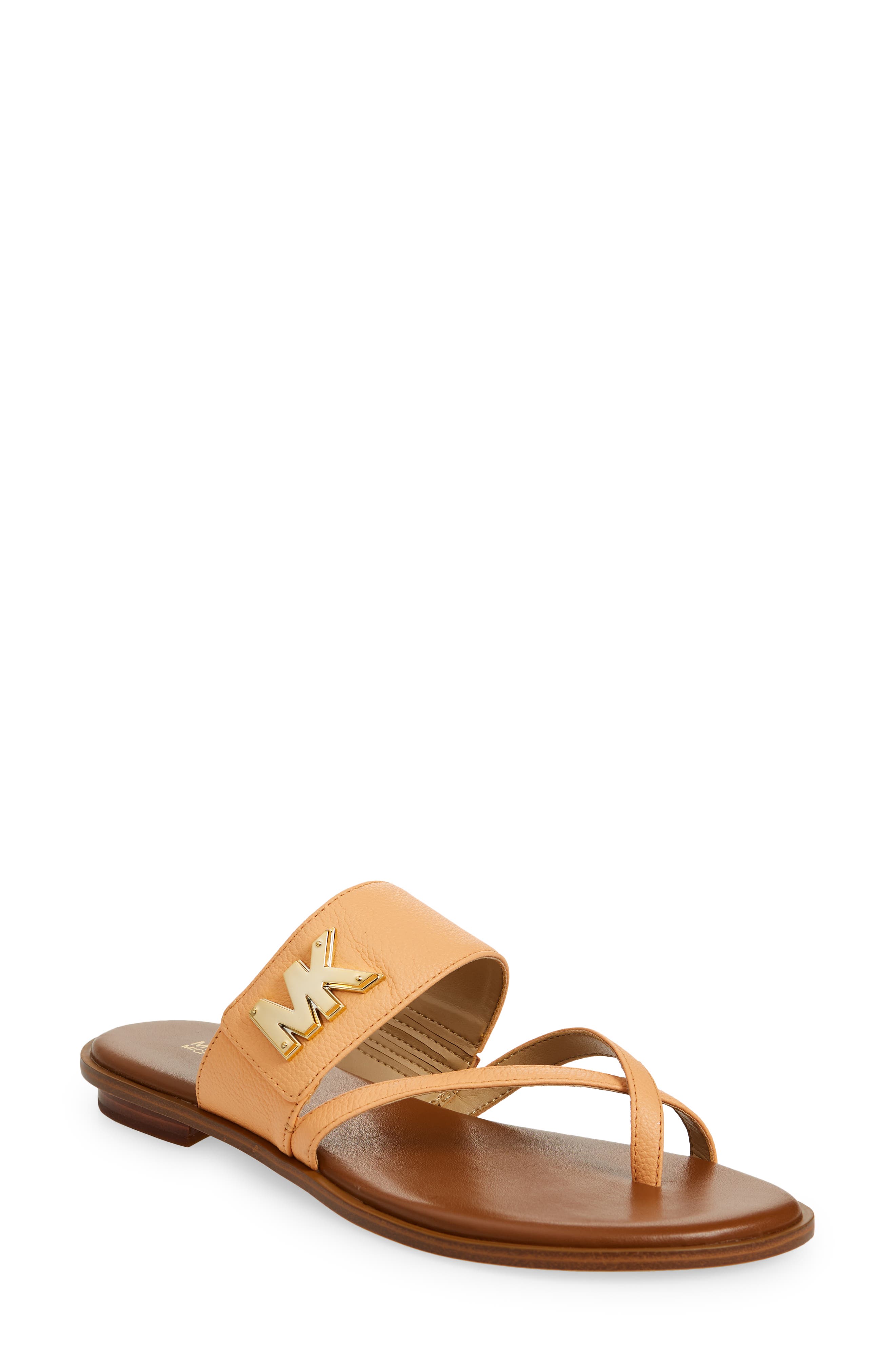UPC 195512220388 product image for MICHAEL Michael Kors Sidney Toe Loop Sandal, Size 8 in Cantaloupe at Nordstrom | upcitemdb.com