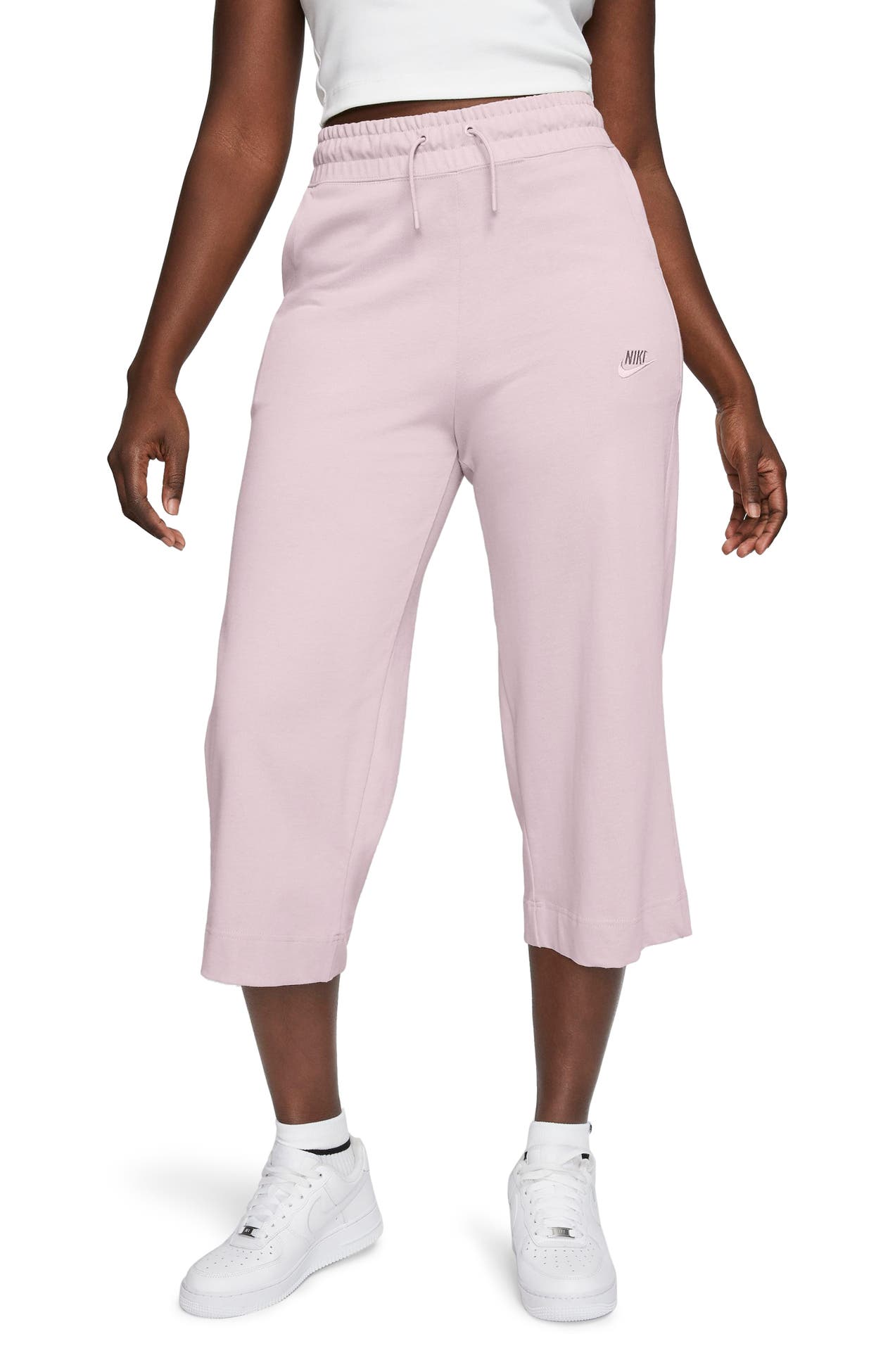Nike Sportswear Jersey Capri Pants Nordstrom Rack