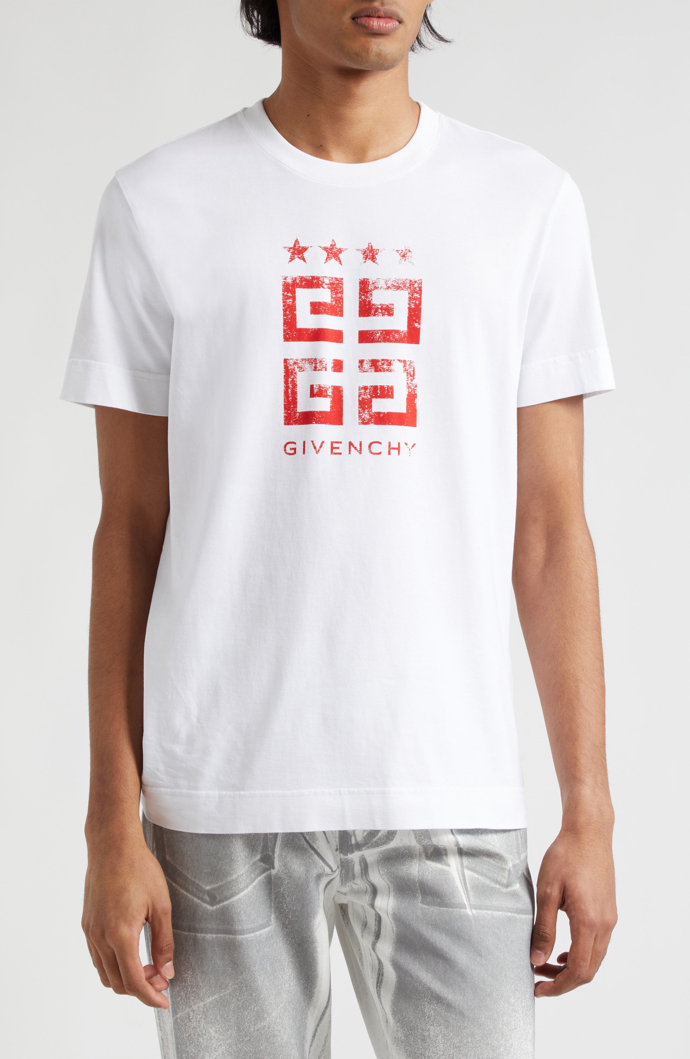 Givenchy 4G Stars Cotton T-shirt - Farfetch