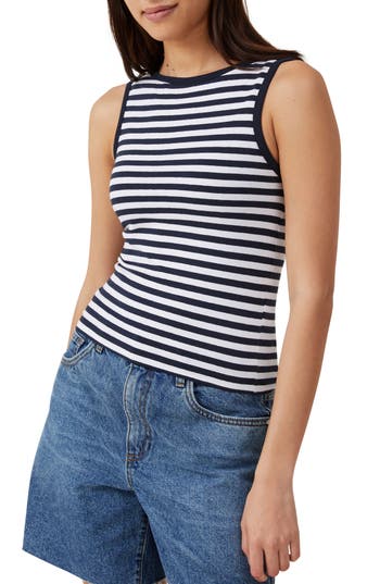Cotton On The One Stripe Sleeveless Top In Multi