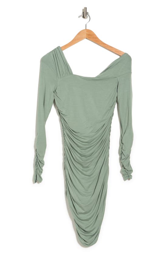 BAILEY44 ELODIE RUCHED LONG SLEEVE DRESS
