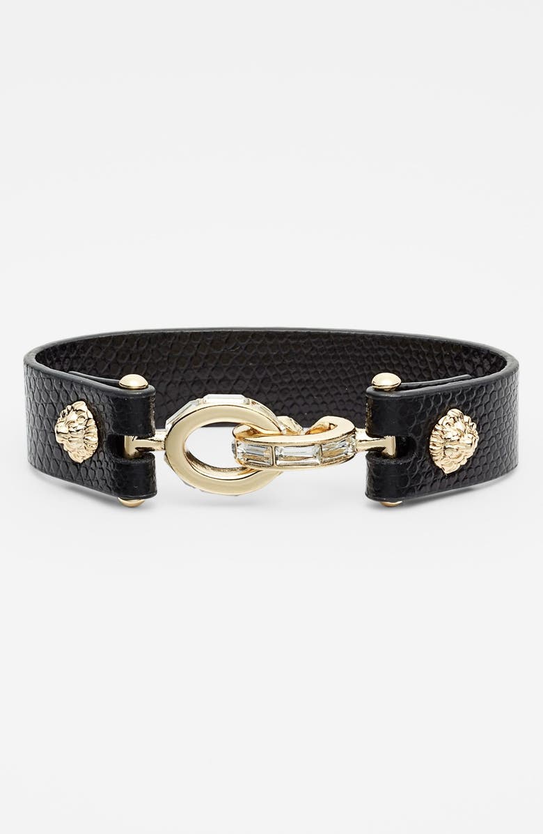 Anne Klein Leather & Link Bracelet | Nordstrom