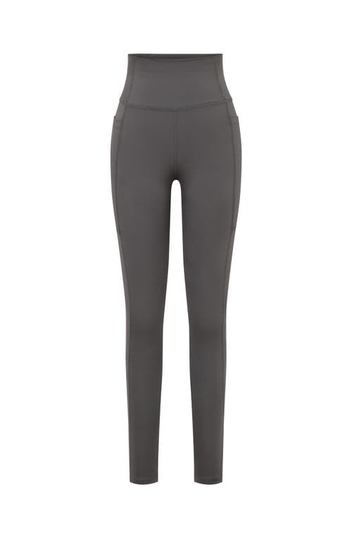 Shop Losano Essential Pocket Legging In Charcoal