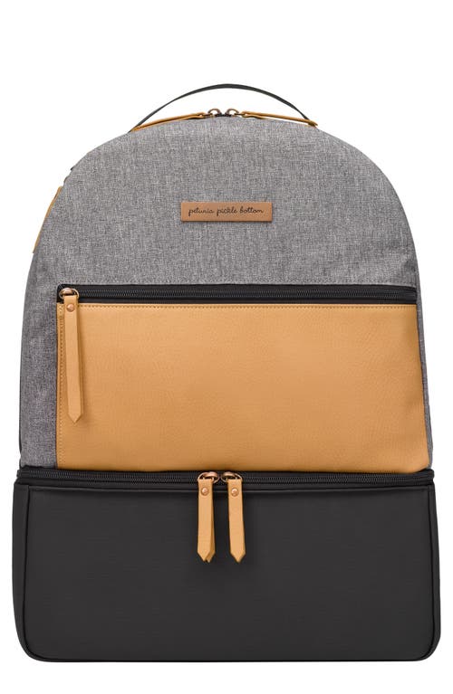 Petunia Pickle Bottom Axis Insulated Backpack in Camel/Graphite at Nordstrom
