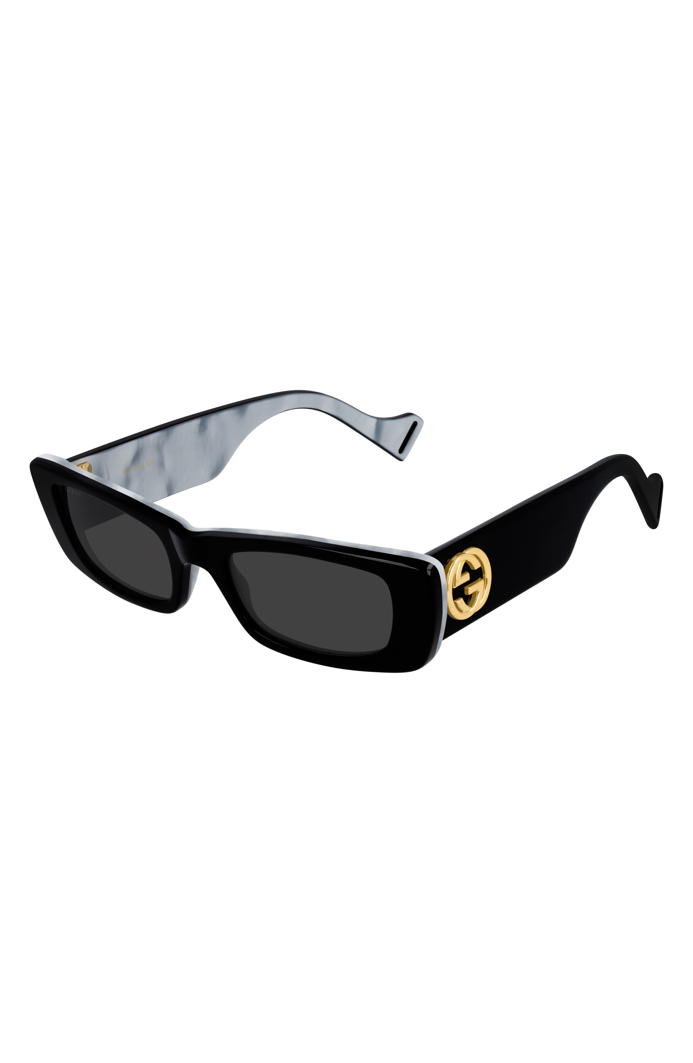 gucci women's rectangular sunglasses