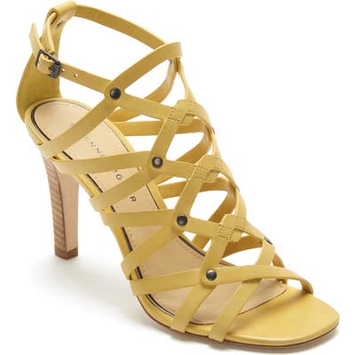 Etienne Aigner Marielle Strappy Sandal- Yellow