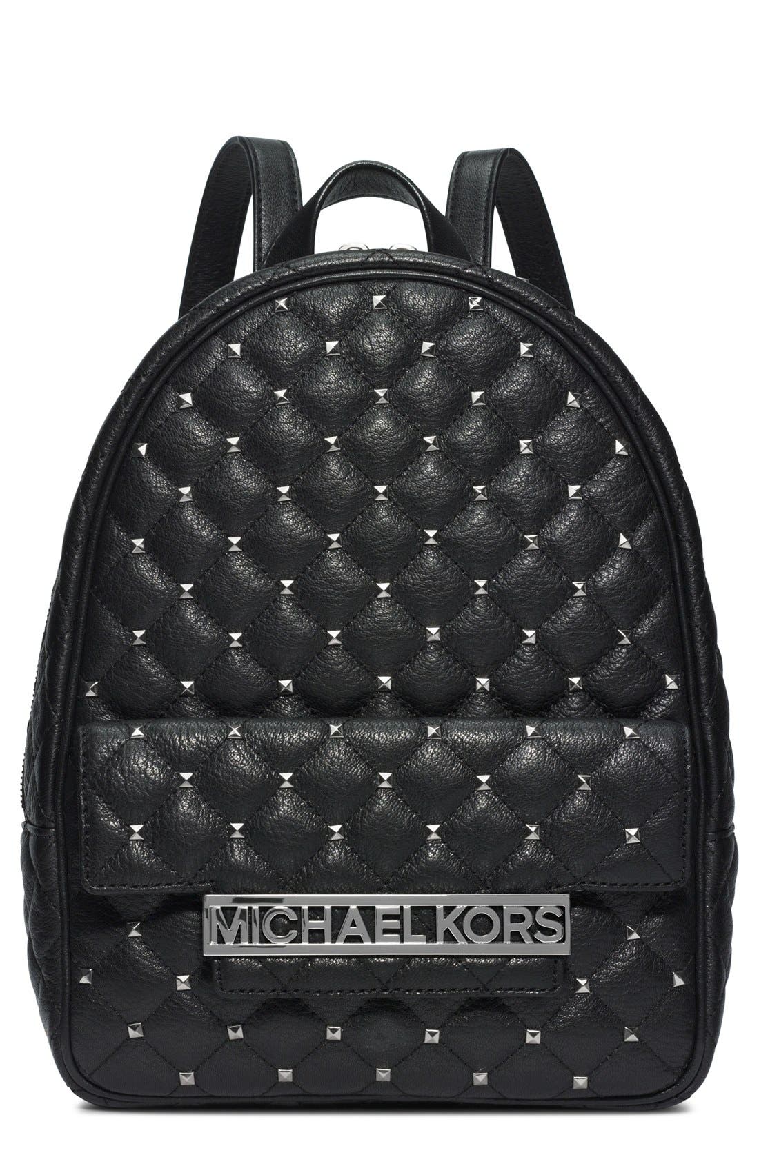 mk backpack with studs