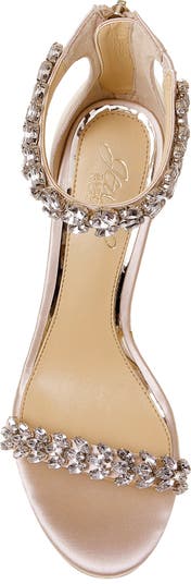 Jewel badgley mischka on sale mayra evening sandals champagne