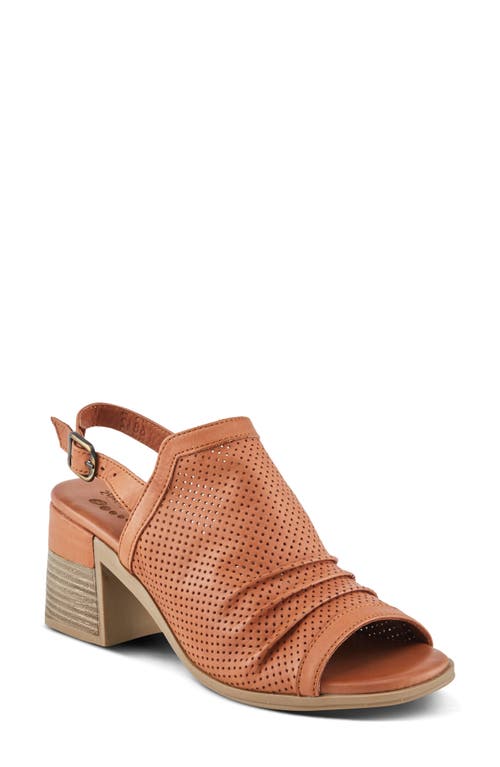 Spring Step Noctium Slingback Sandal In Camel