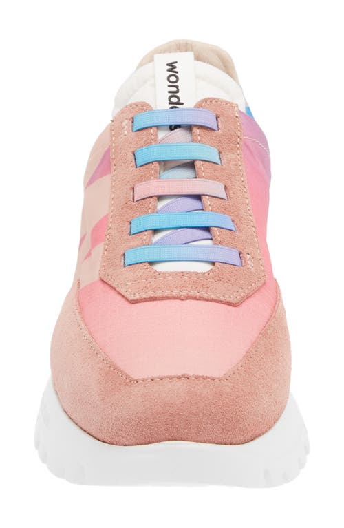 Wonders Odisei Sneaker In Trend Rosa/nylon Rosa