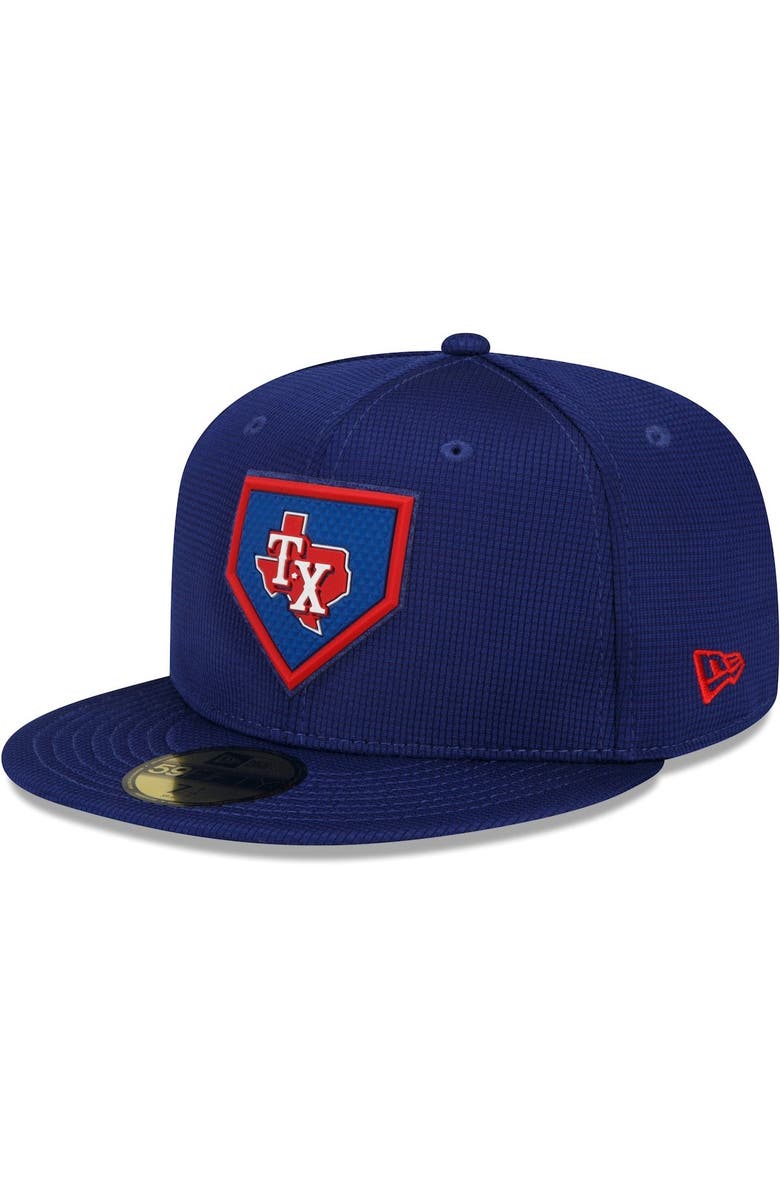 New Era Men's New Era Royal Texas Rangers 2022 Clubhouse 59FIFTY Fitted ...
