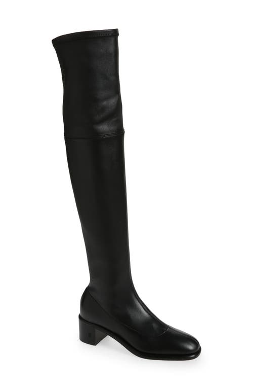 Dear Frances Ivy Over the Knee Boot in Black Nappa
