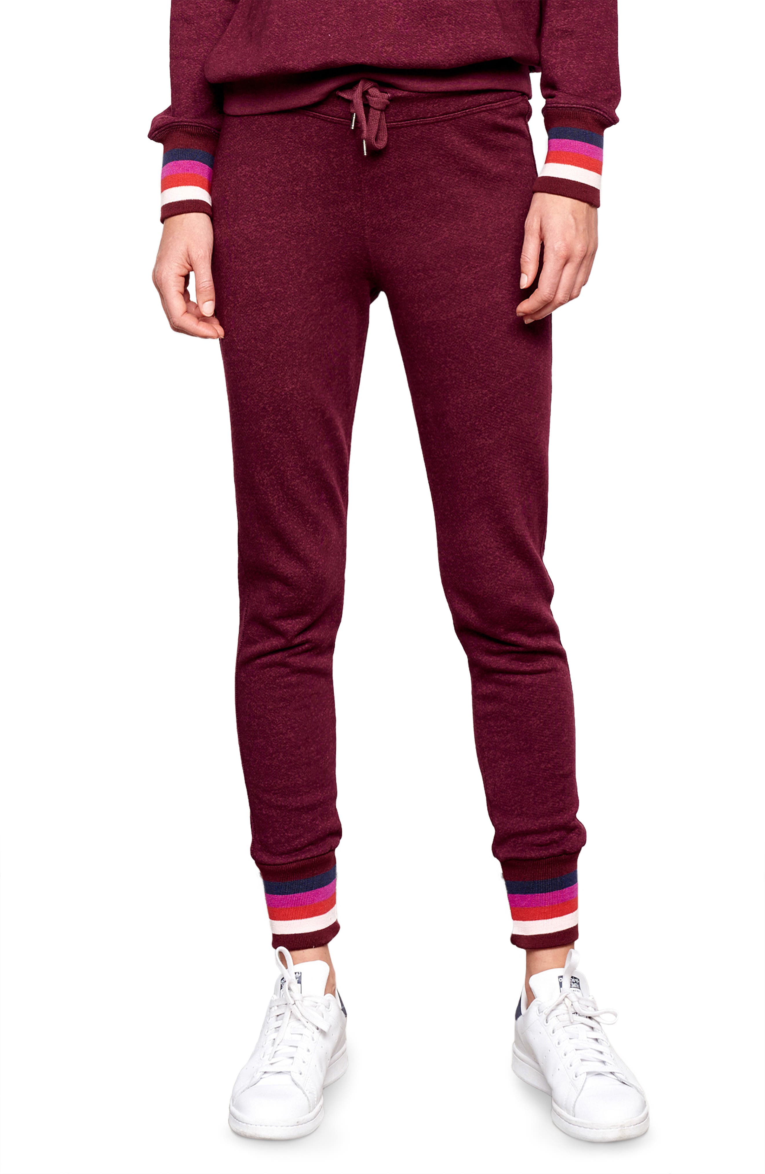 Sundry Stripe Cuff Sweatpants