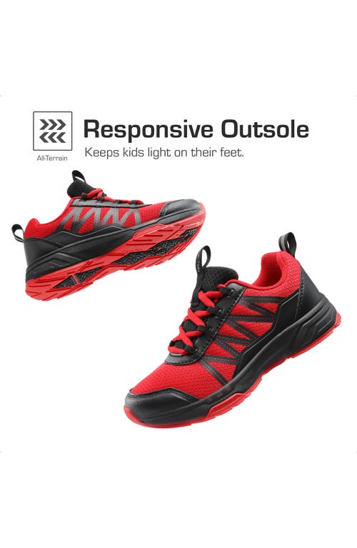 Dream Pairs Kids' Mesh Running Shoe In Red