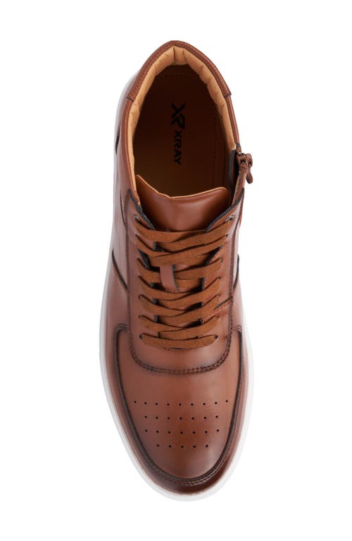 X-ray Footwear Men's Byron High Top Sneakers In Cognac