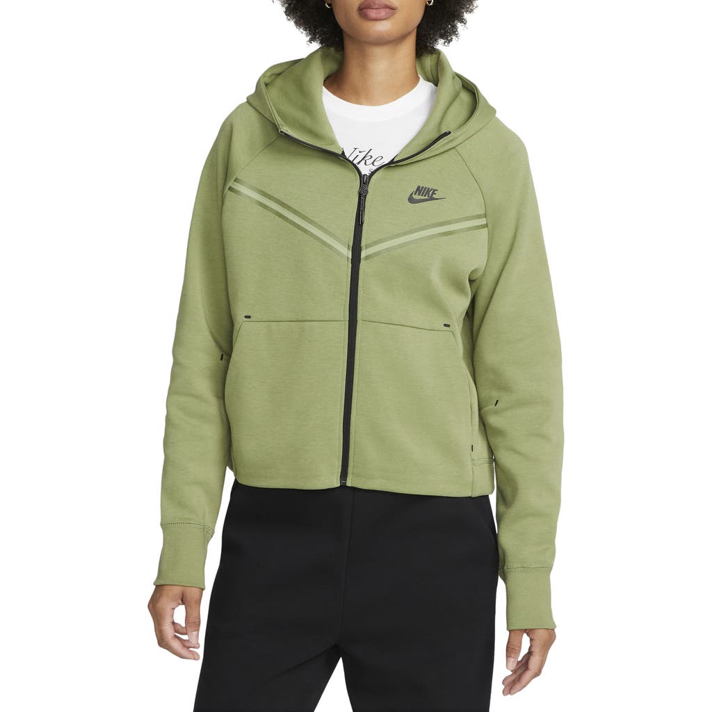 Nike Sportswear Tech Fleece Windrunner Zip Hoodie In Green