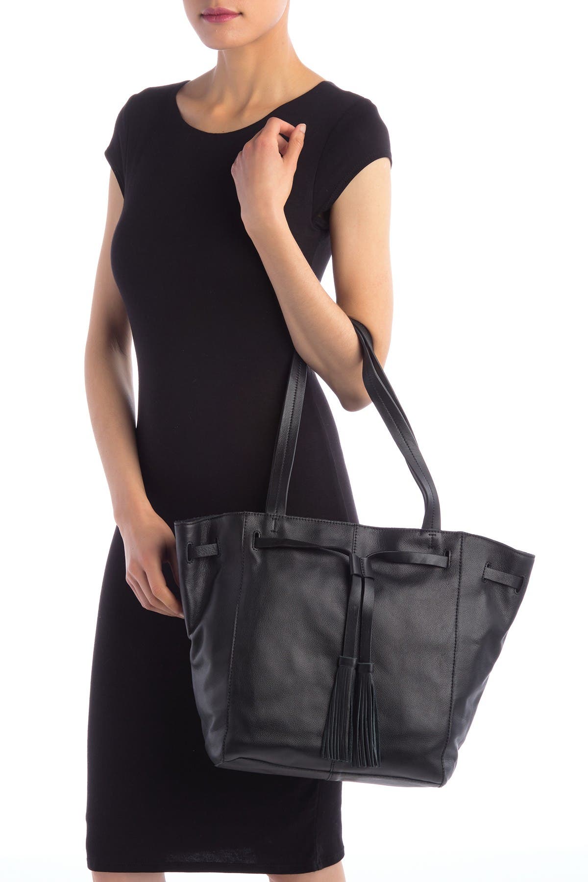 the sak huntley leather tote